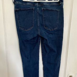 A&F Simone High Rise Super Skinny Jeans Size 12R